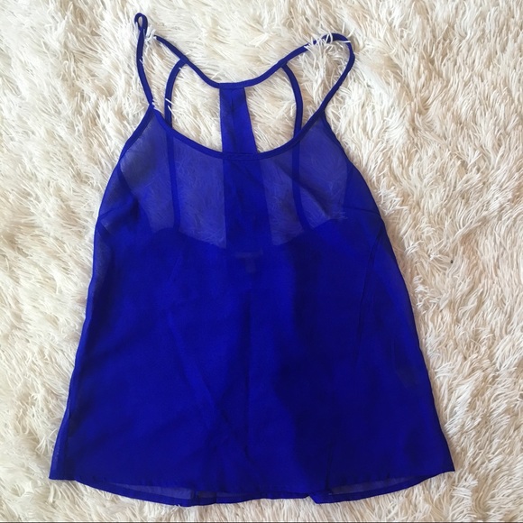 Charlotte Russe Tops - CHARLOTTE RUSSE SHEER TOP